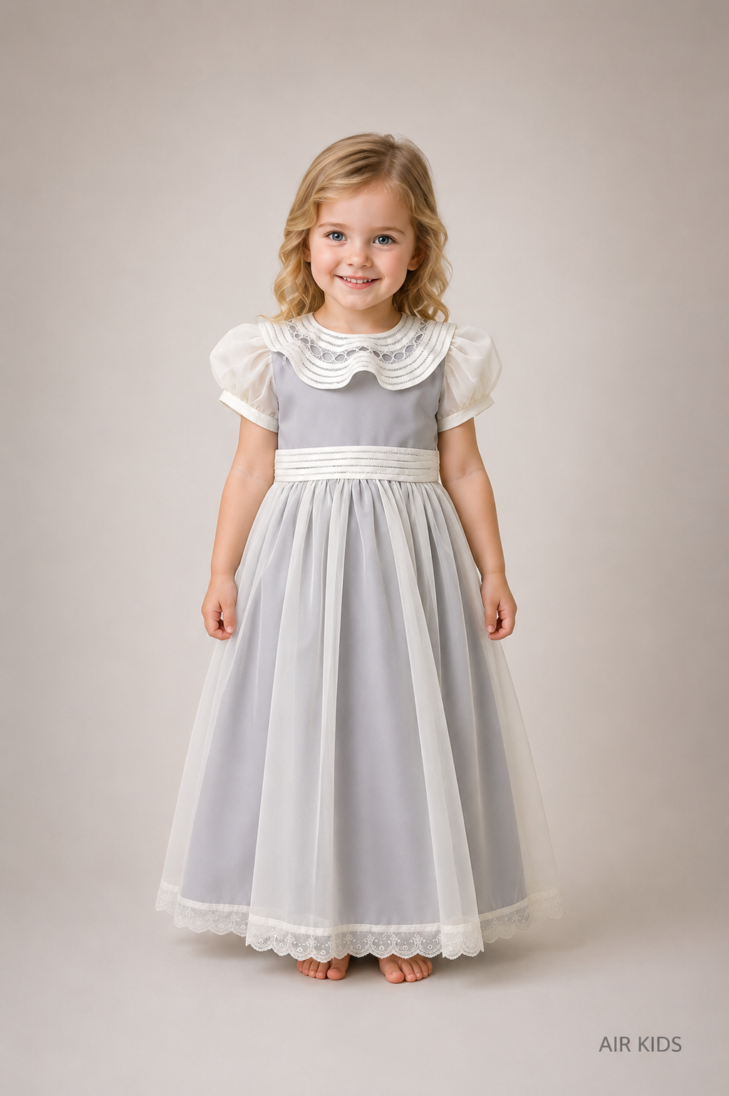Vestido de Presentacion para Niña 13-015 Talla 3 Años