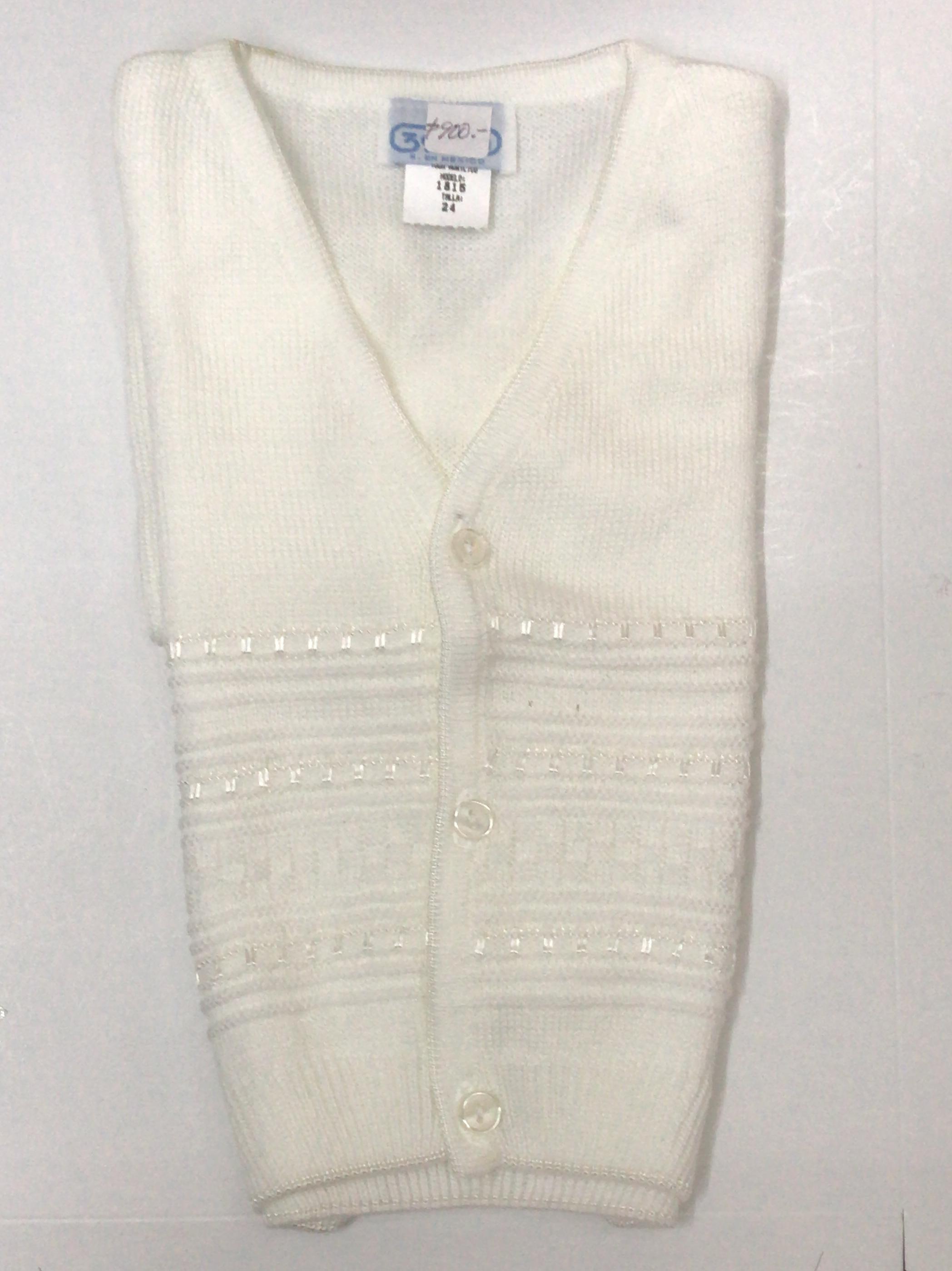 Sueter de ceremonia para Niño Zavala 1815-36 Talla 12 Meses