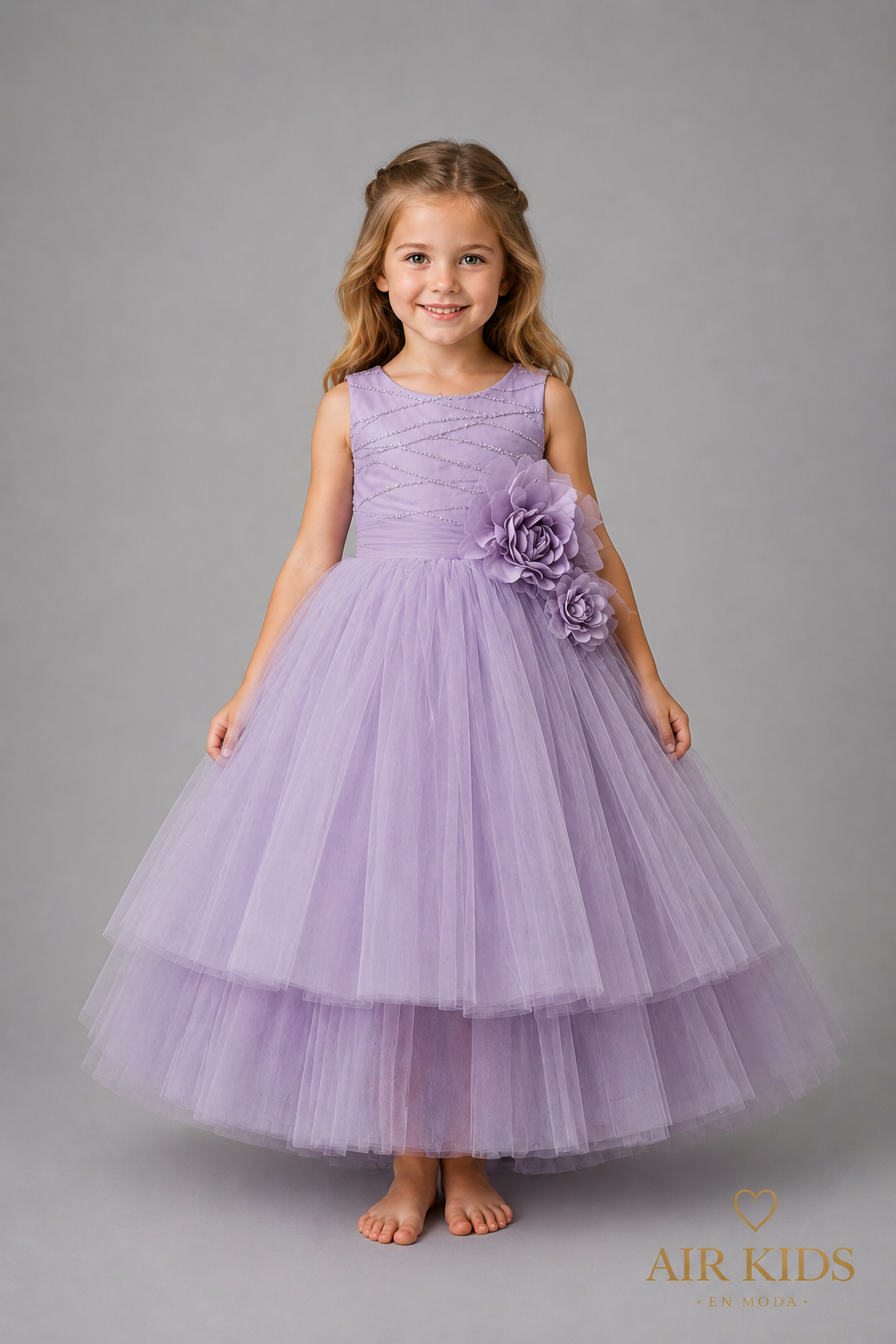 Vestido de Fiesta para Niña 24-511