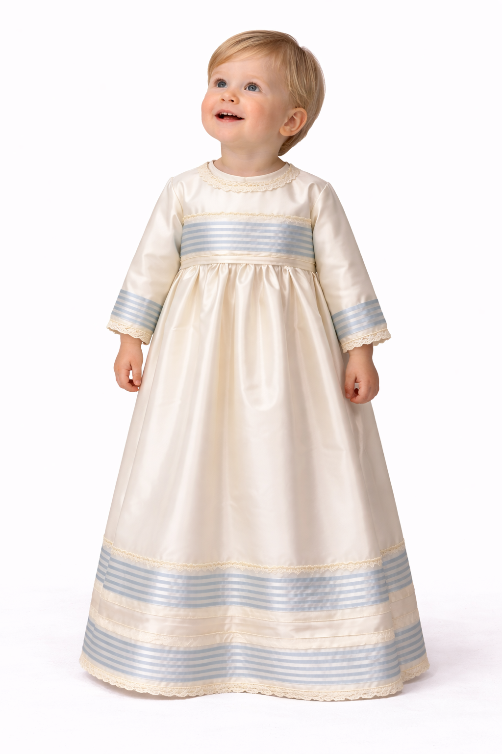 Ropon para Bautizo Niño 23-467