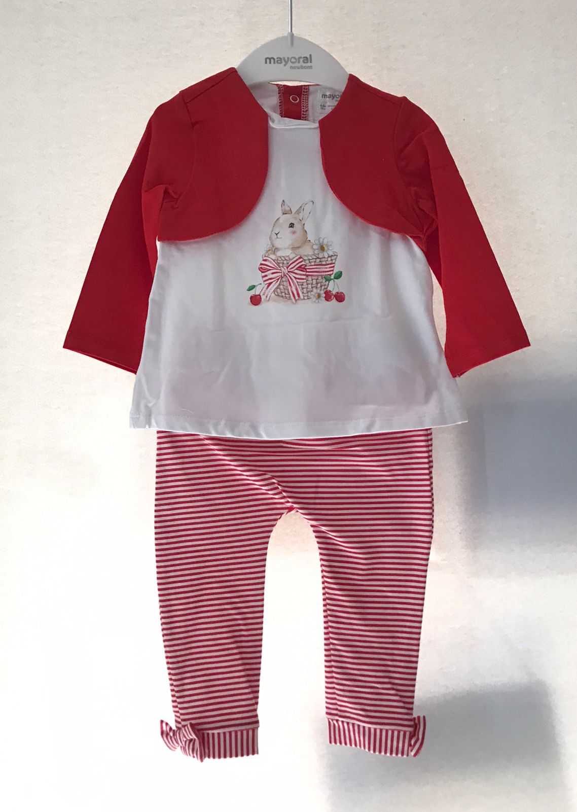 Conjunto de 2pza para Niña Mayoral 1736-10 Talla 6-9 Meses