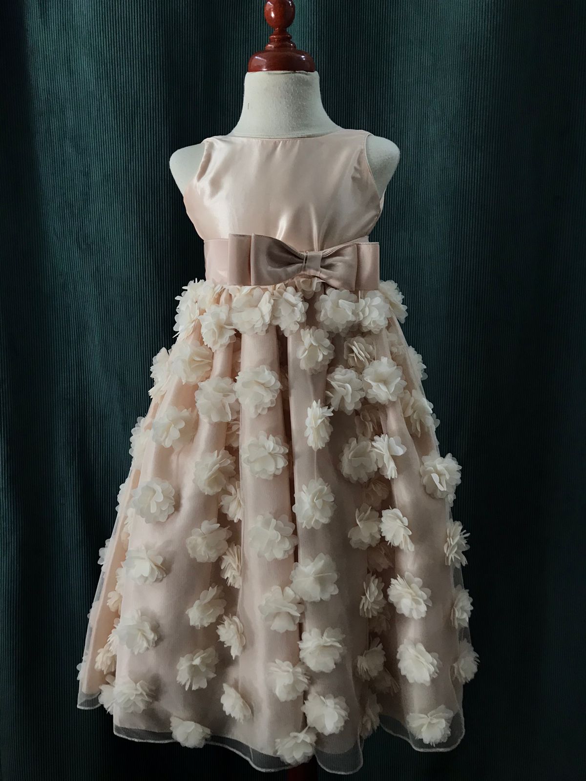 Vestido para Fiestas de Niña 18-031 Talla 3