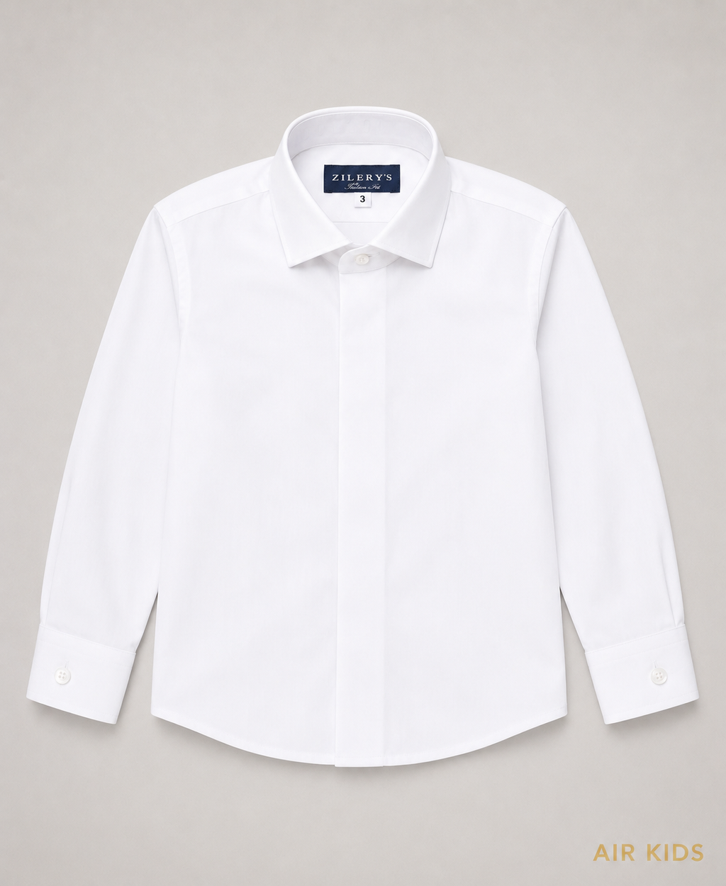 Camisa para Niño Zilerys 010BCO Talla 3 Años
