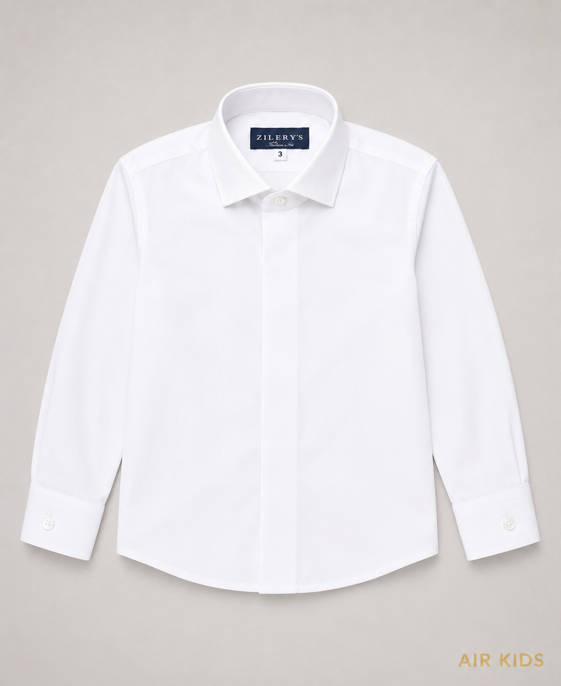Camisa para Niño Zilerys 010BCO Talla 3 Años