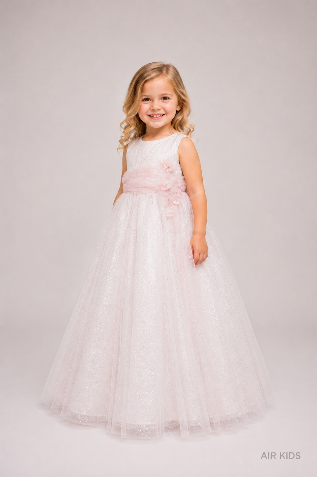 Vestido de Fiesta para Niña 22-003 Talla 3 Años