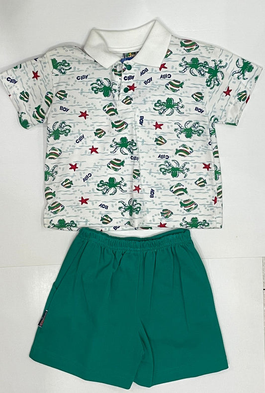 Conjunto de 2 pza para Niño Puebla