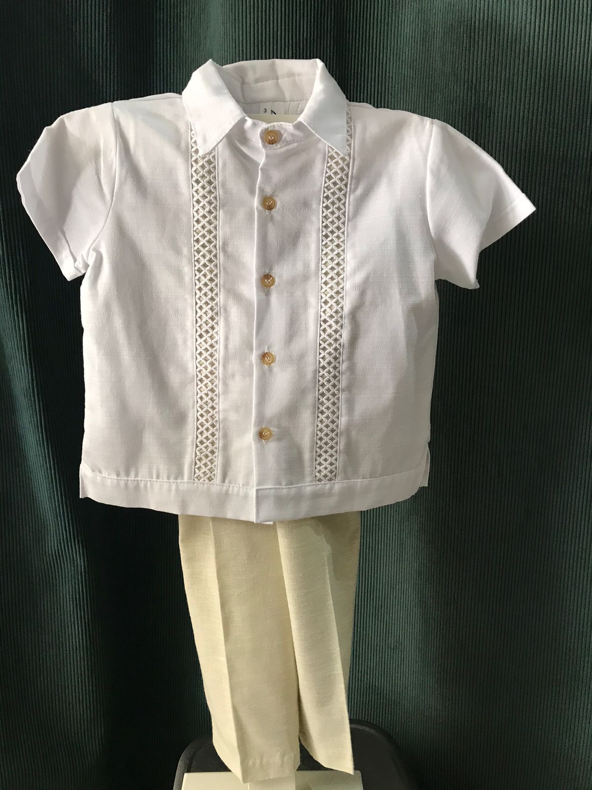 Conjunto de Ceremonia para Niño de 2pza Didi 3823 Talla 3 Años