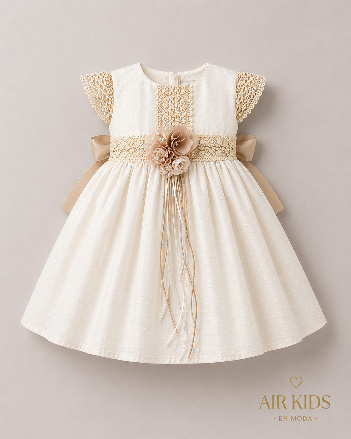 Ropon de Ceremonia para Niña 24-710 Talla 24 meses