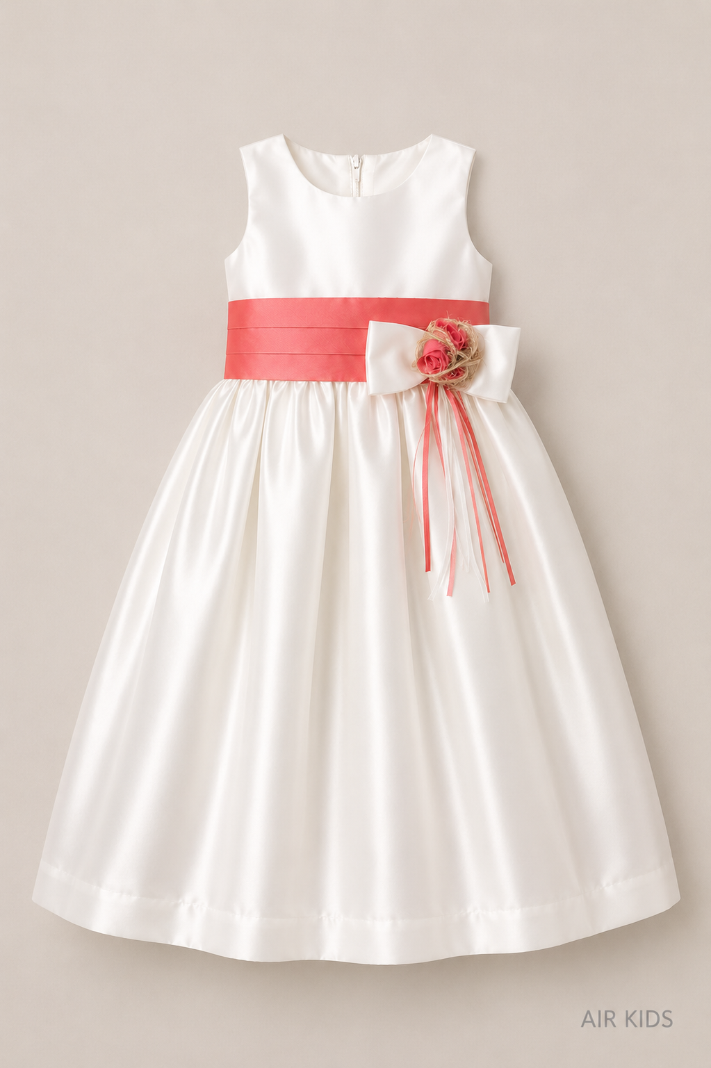 Vestido de Ceremonia para Niña 13-014 Talla 3 Años