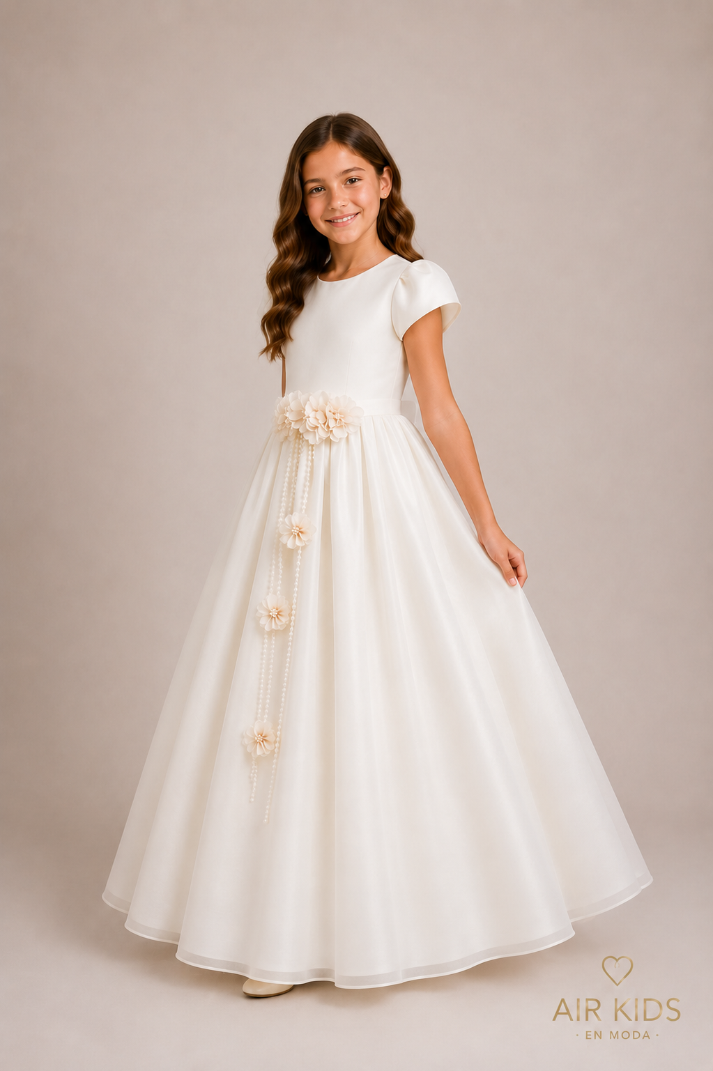 Vestido ceremonia para niñas