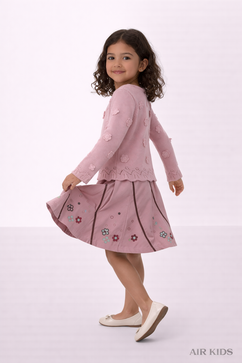 Conjunto para Niña Puebla Deuxpardeux KS143 Talla 6 Años