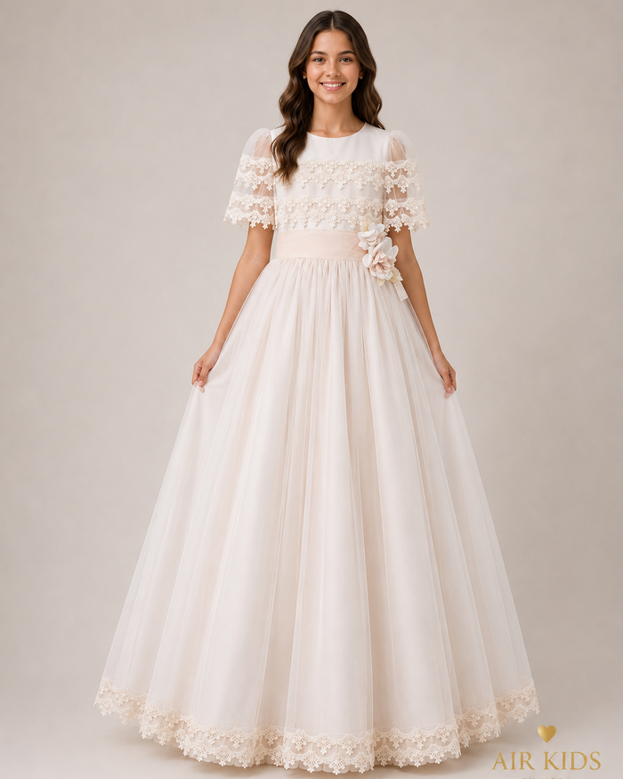 Vestidos de primera comunión sencillos y bonitos