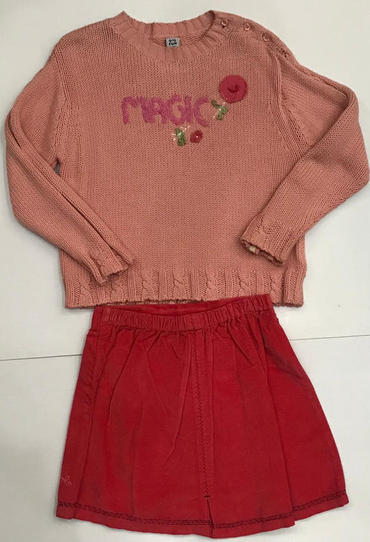 Conjunto para Niña Puebla 