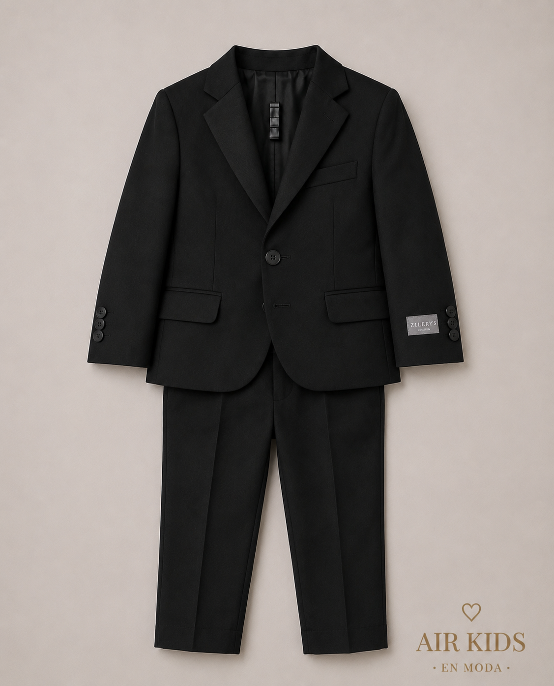 Smokin para Niño 2 pza Zilerys Negro 221510 Talla 3 años