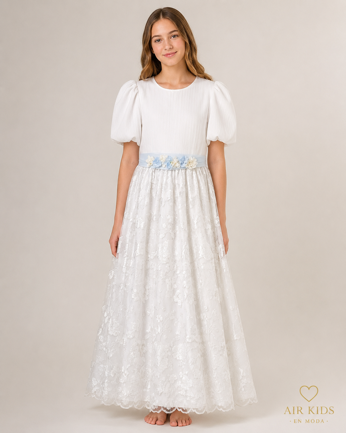 VESTIDO DE FIESTA PARA NIÑA MANAGA GLOBO 25-510 Talla 16 años