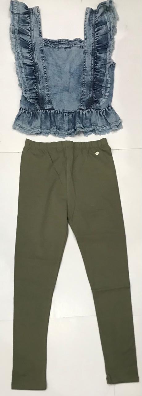 Conjunto de 2pza para Niña Puebla
