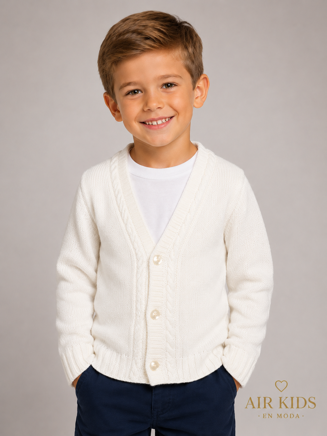 Sueter de ceremonia para Niño Foque 3701-40 Talla 6 Años