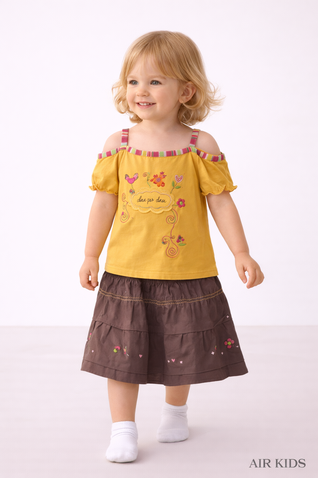 conjunto para Niña Deux par Deux c80-94