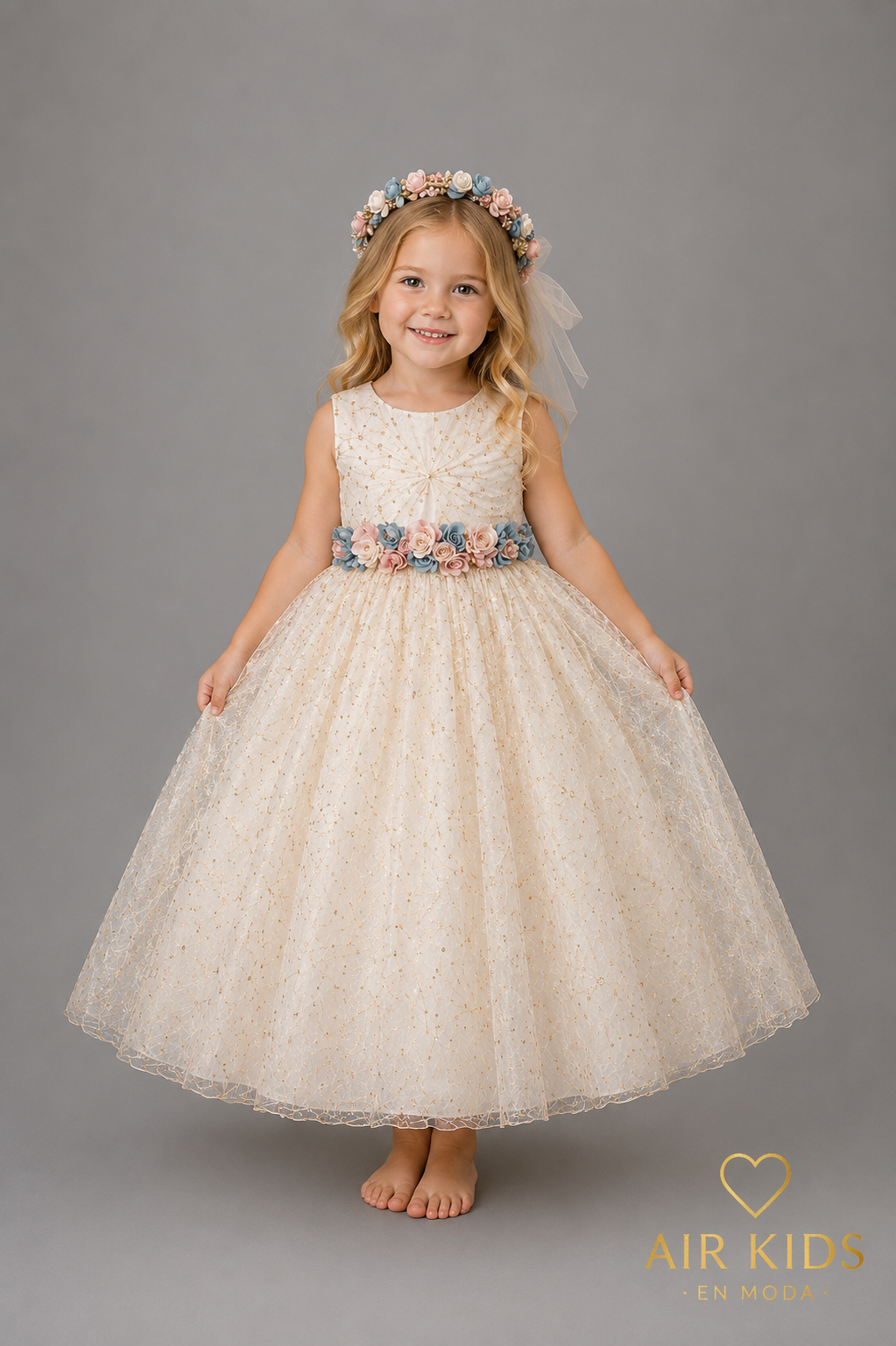 Vestido de fiesta para niña