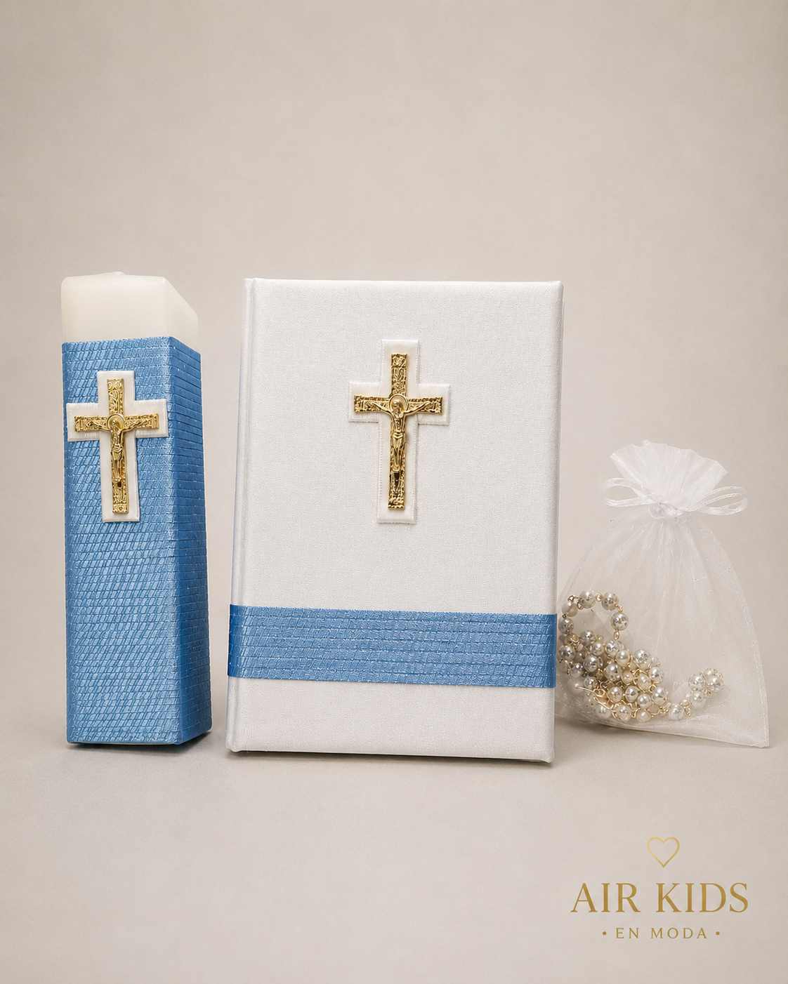 Kit de Primera Comunión para Niño con Biblia Lili 00277