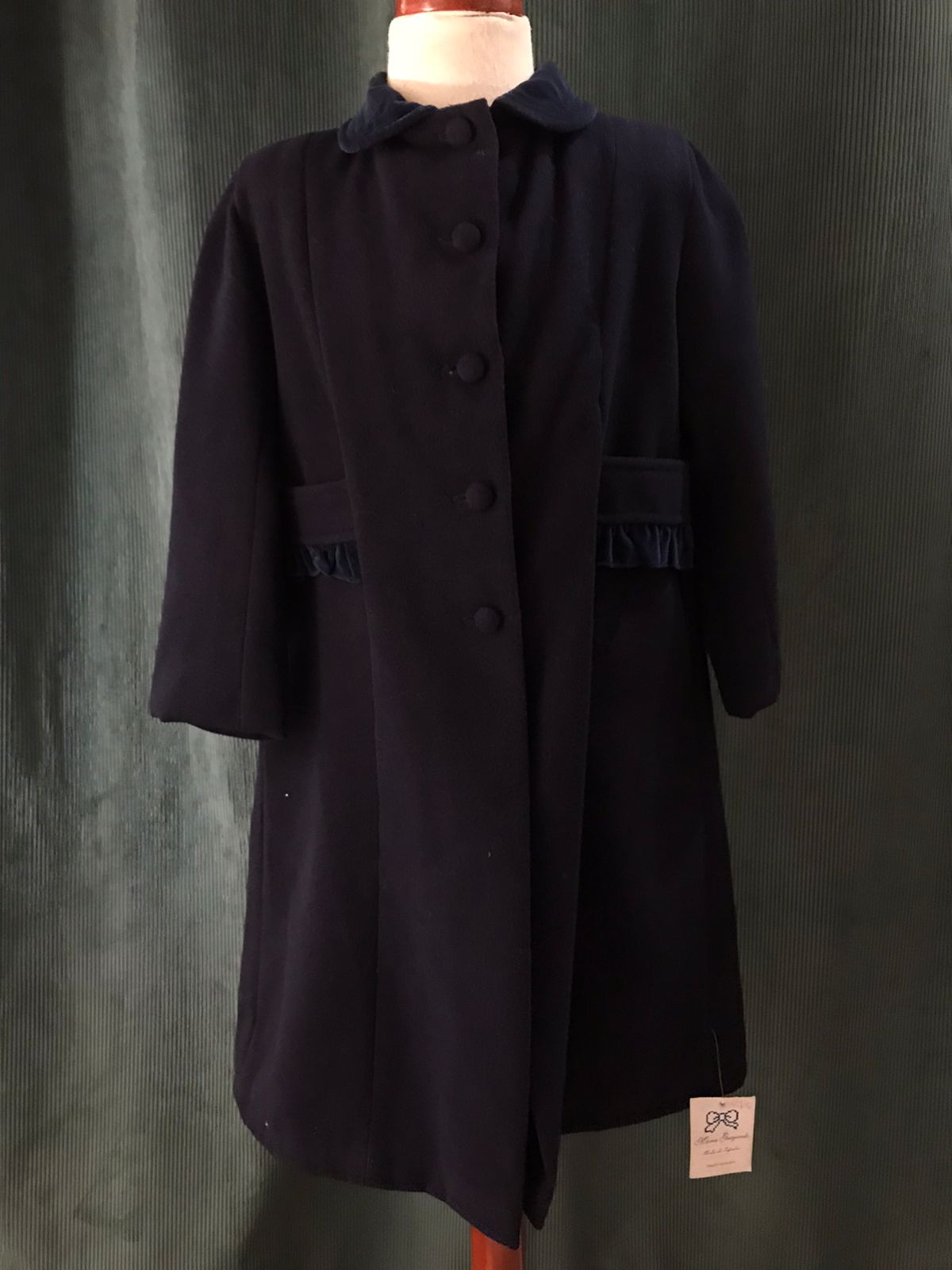 Abrigo Unisex Maria Guajardo 00242 Talla 6 Años