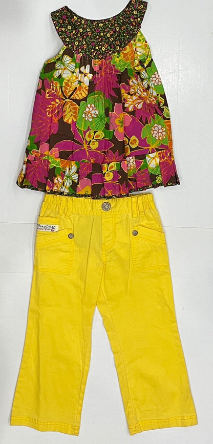 Conjunto de 2pza para Niña Puebla