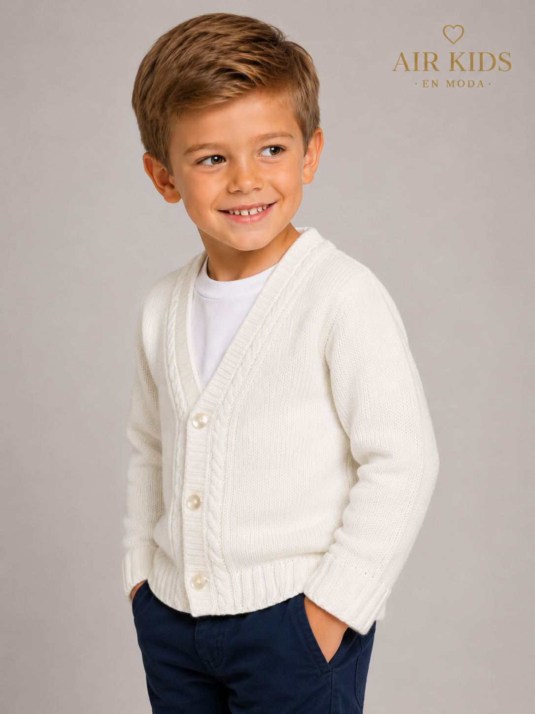 Sueter de ceremonia para Niño Foque 3701-40 Talla 6 Años