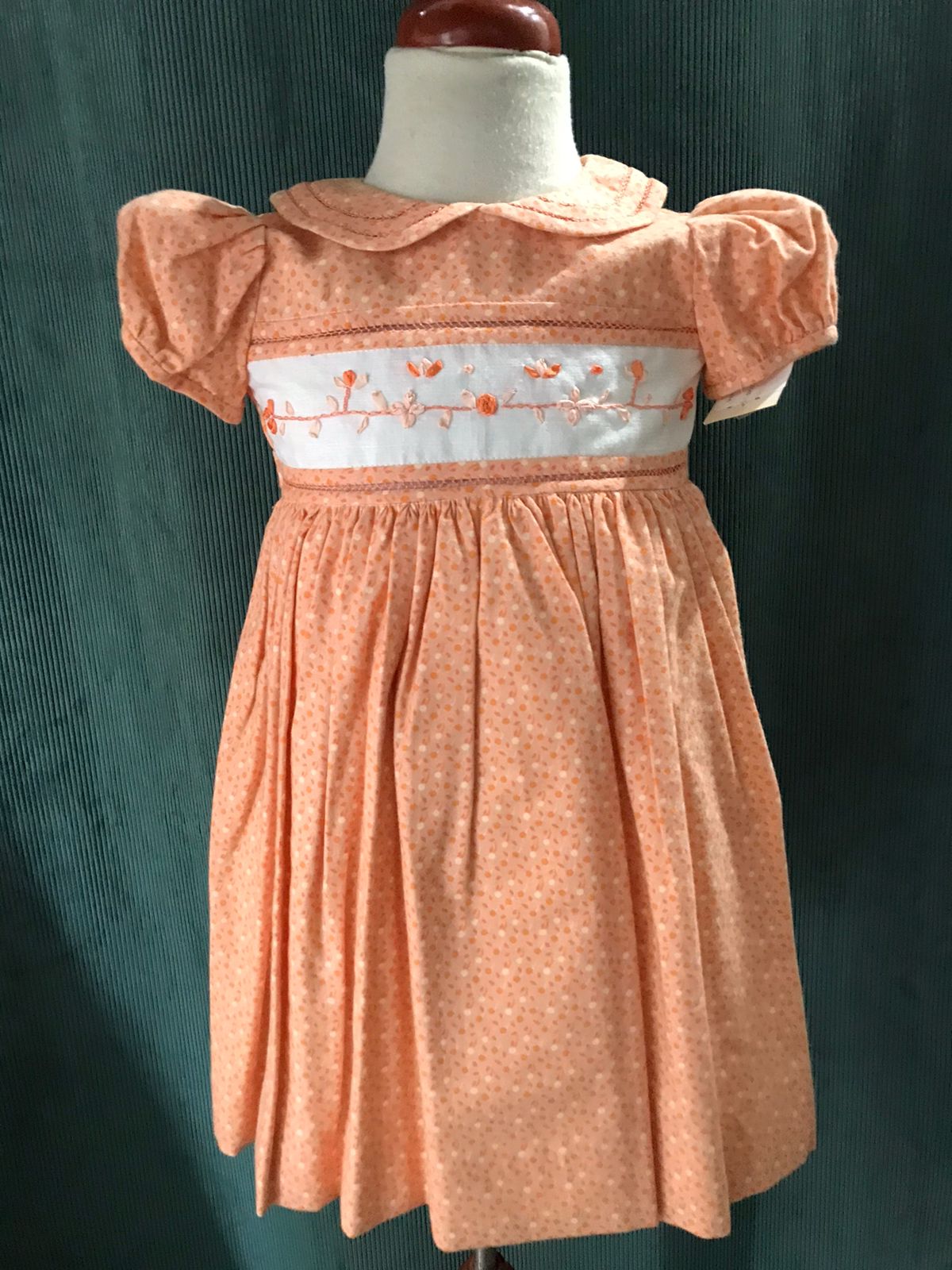 Vestido para Niña Ozi 59105 Talla 1 Año-Liquidacion