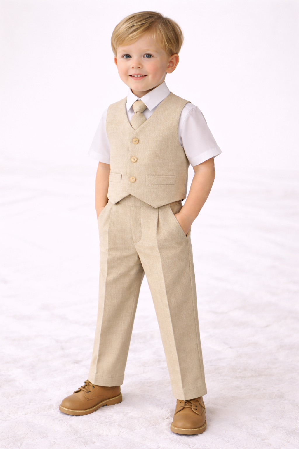 Traje de Bautizo para Niño Didi 2888-4