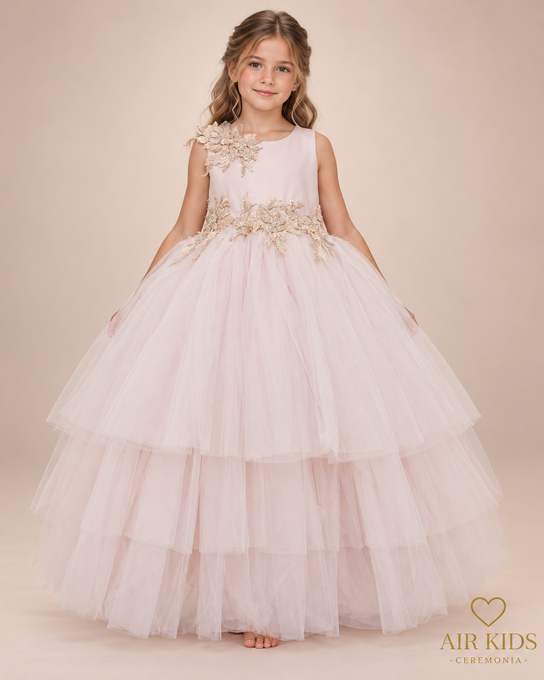 Vestido de Fiesta para Niña 24-509