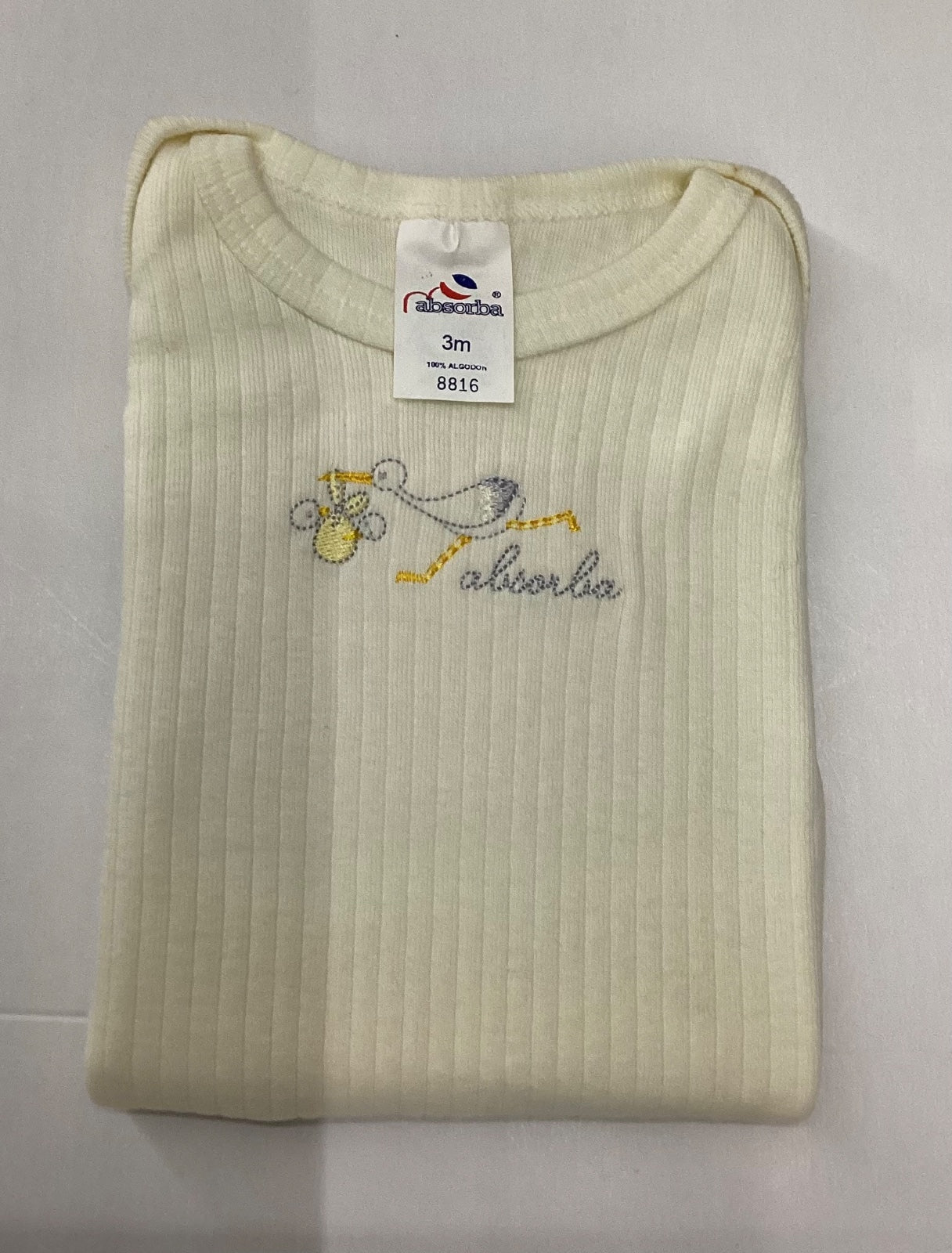 Camiseta Unisex Absorba 8816 3 meses
