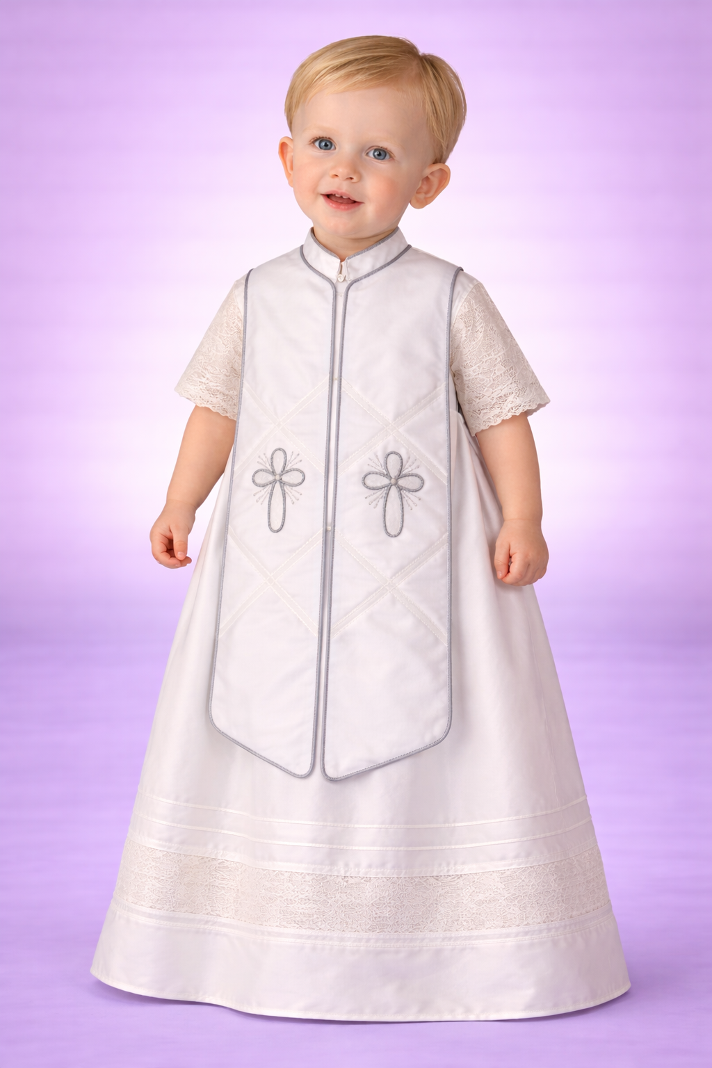 Ropon para Bautizo Niño Didi 5478-24