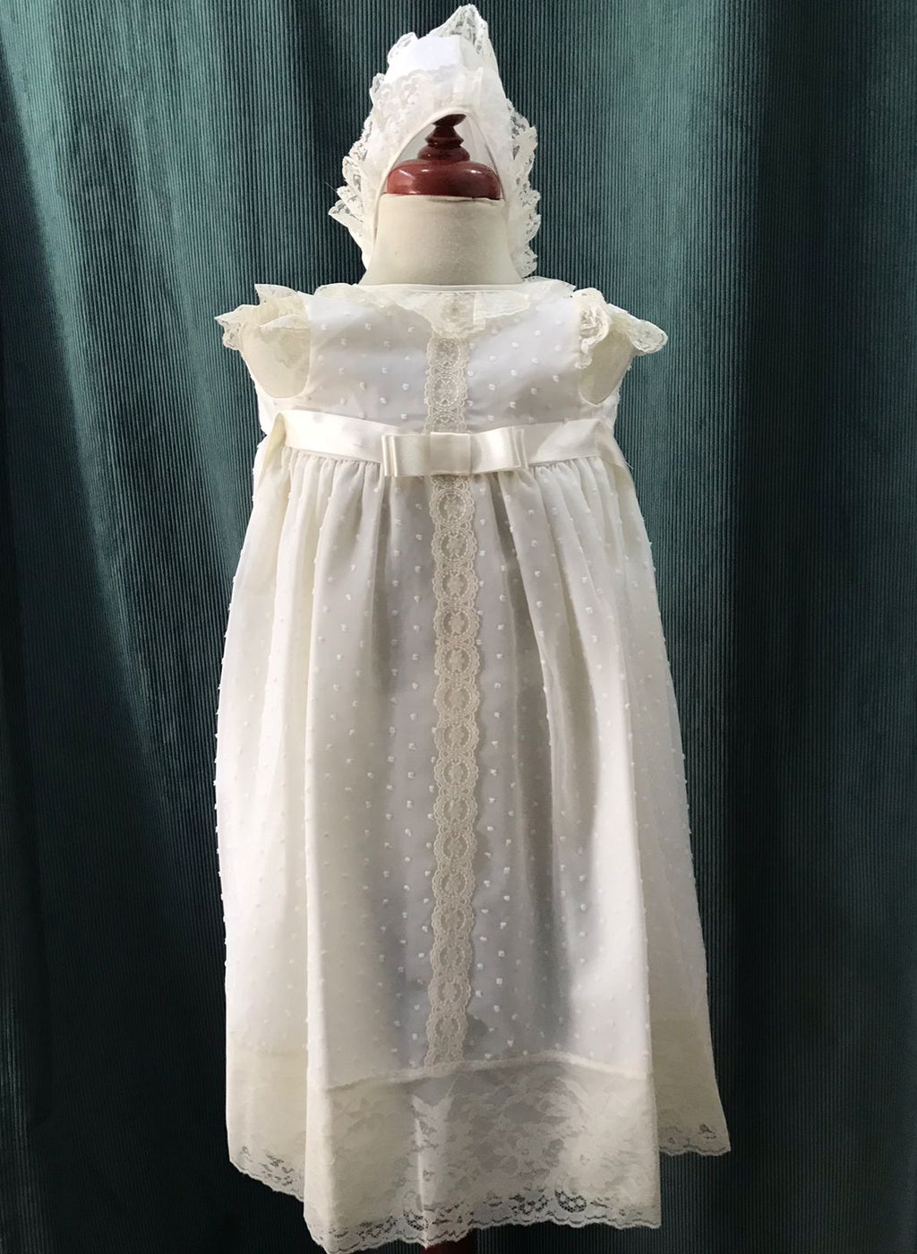 Ropón de Bautizo para Niña Lilus 23112 Talla 1 Año