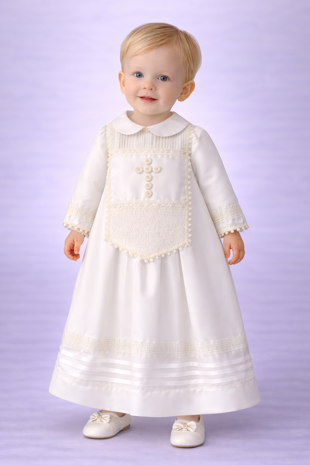 Ropon para Bautizo Niño Didi 7565-24