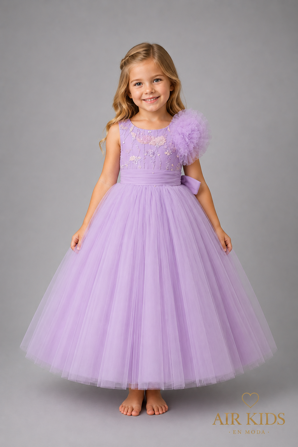 Vestido de Fiesta para Niña 24-502