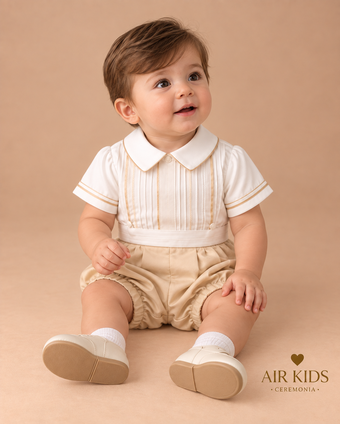 Traje de Bautizo Niño 16-850 Talla 12 Meses