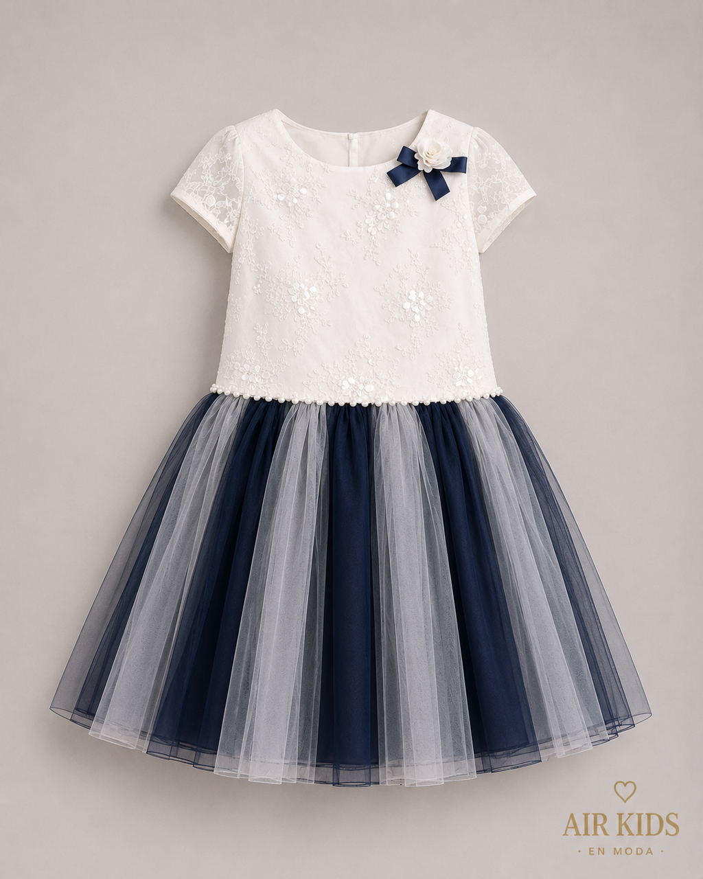 Vestido Para Niña 16-807 Talla 12 Años