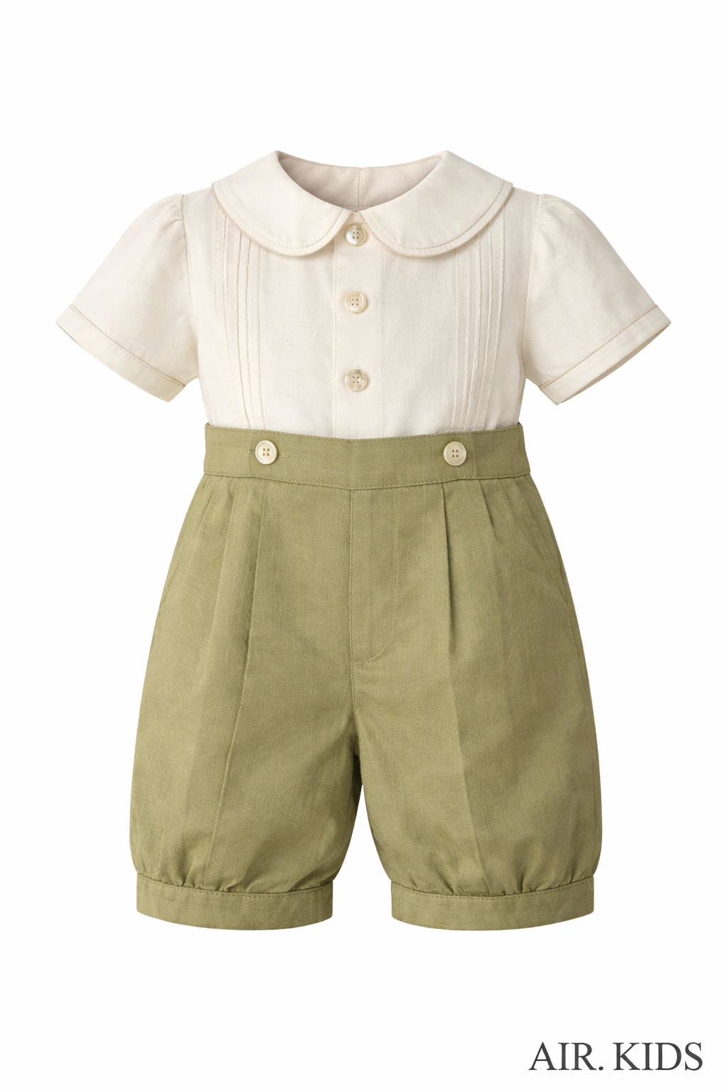 Traje para Bautizo Niño Ange 699-02 Talla 24 Meses