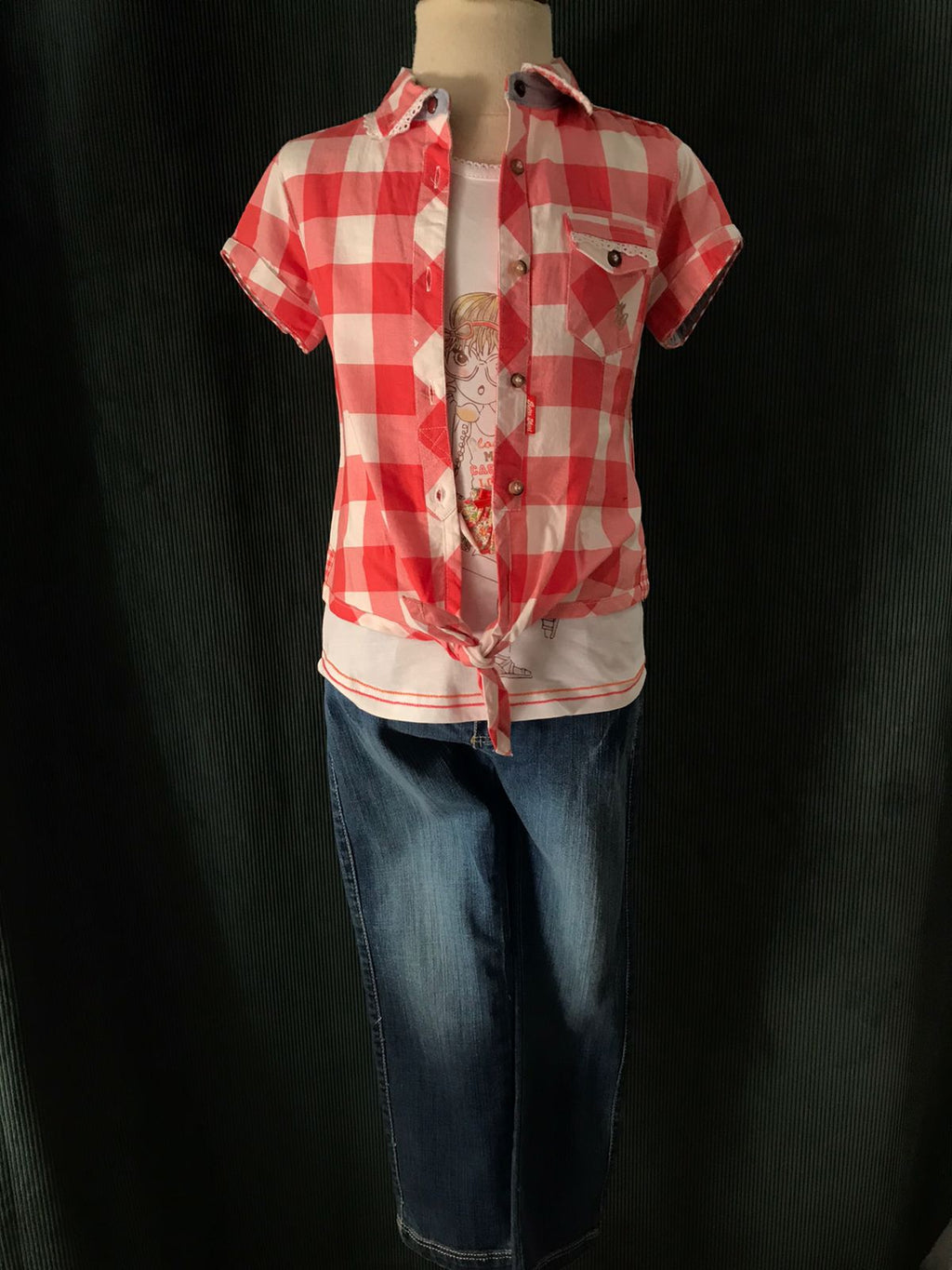 Conjunto de 3pza para Niña Mayoral 3184-92 Talla 6 Años-Liquidacion