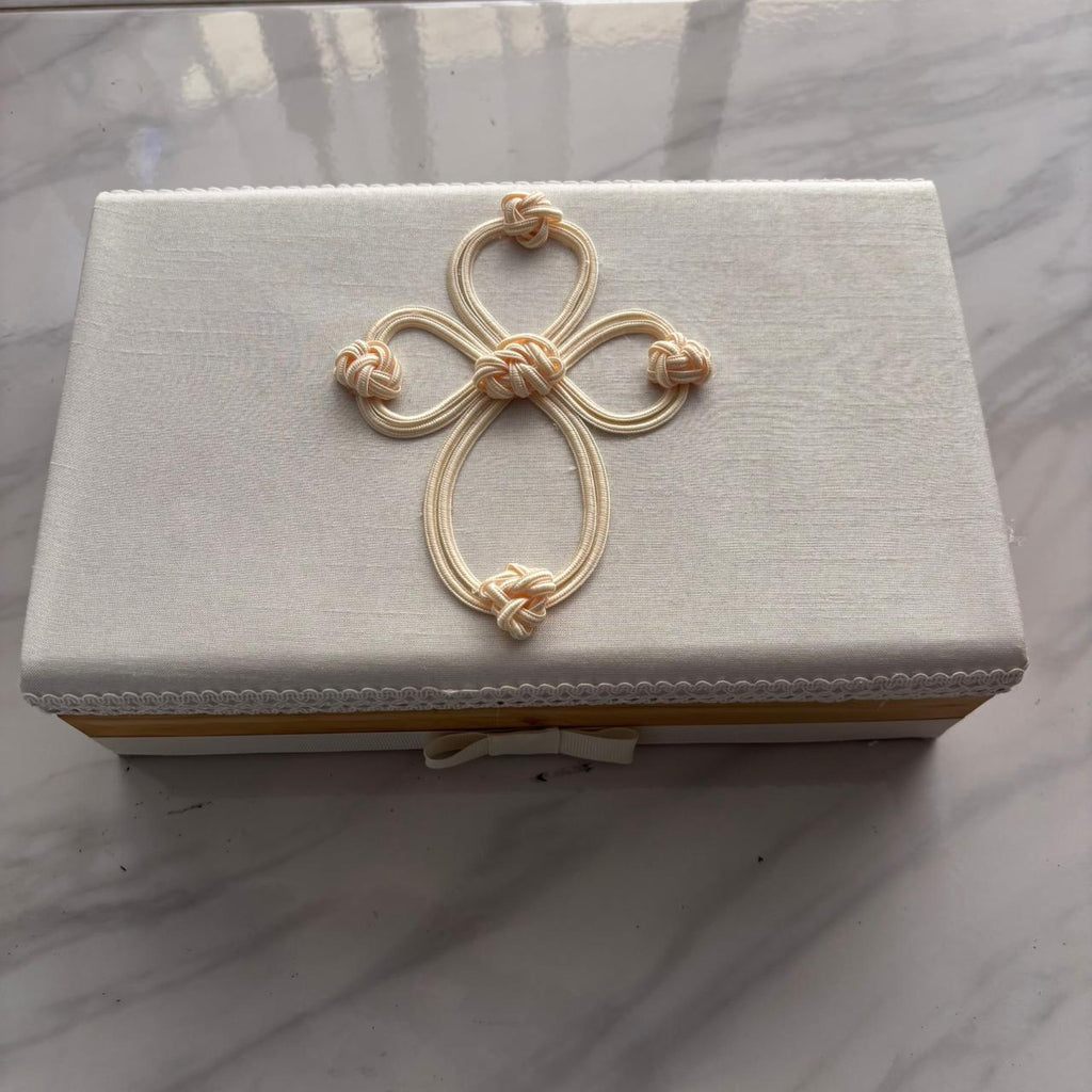 Caja de Kit bautizo Vela y Toalla  0837