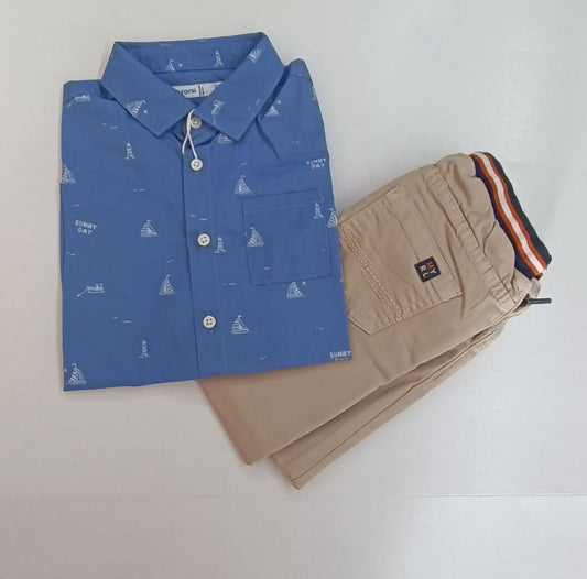 Conjunto de 2pza para Niño Puebla