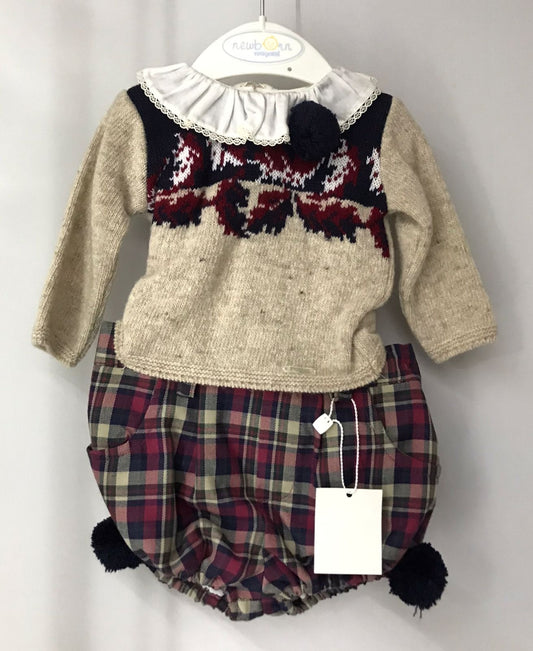 Conjunto de 2pza para Niña Foque 16248-59 Talla 3 Meses