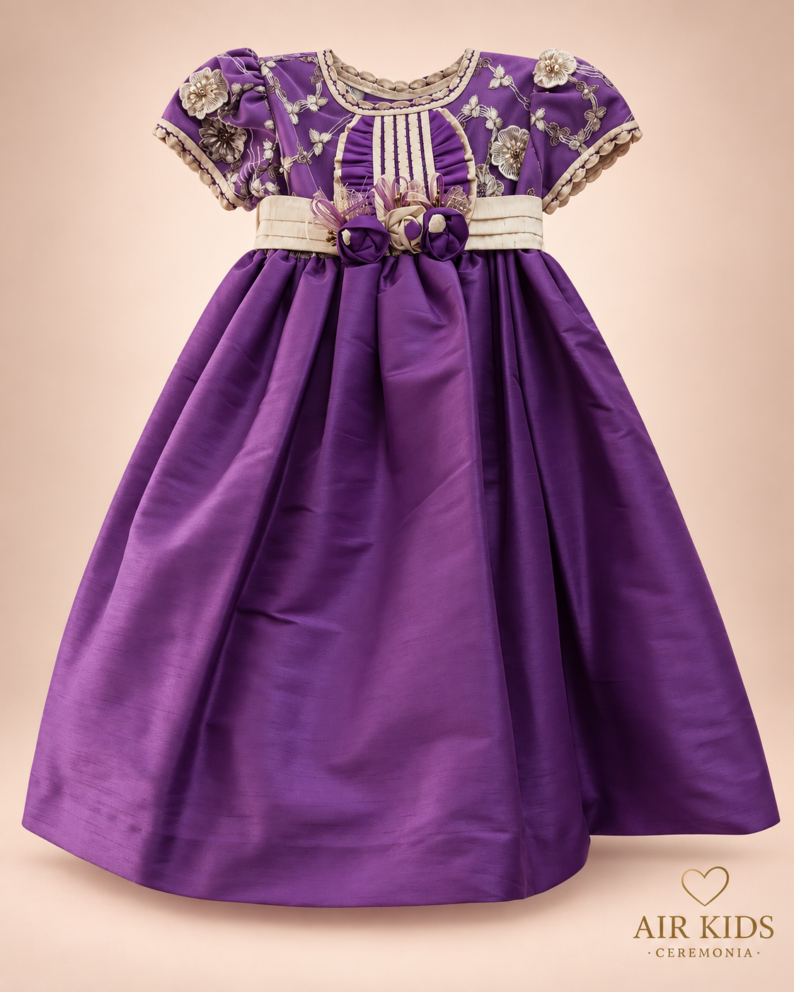 Vestido de Fiesta para Niñas 11-703 Talla 3