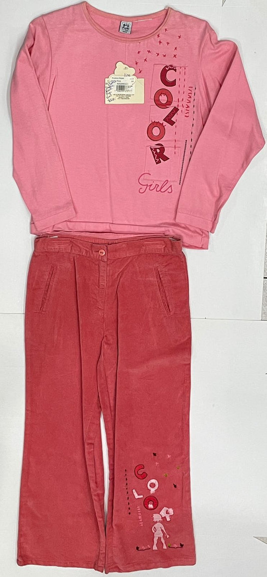 Conjunto de 2pza para Niña Puebla