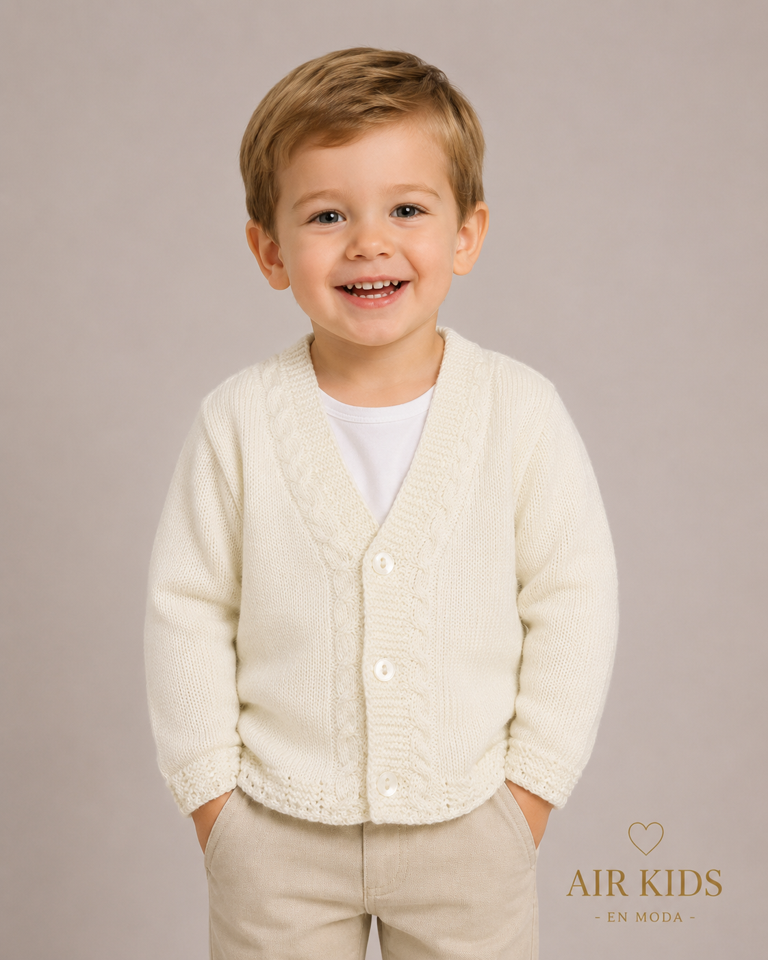 Sueter de ceremonia para Niño Foque 1767-40 Talla 36 meses