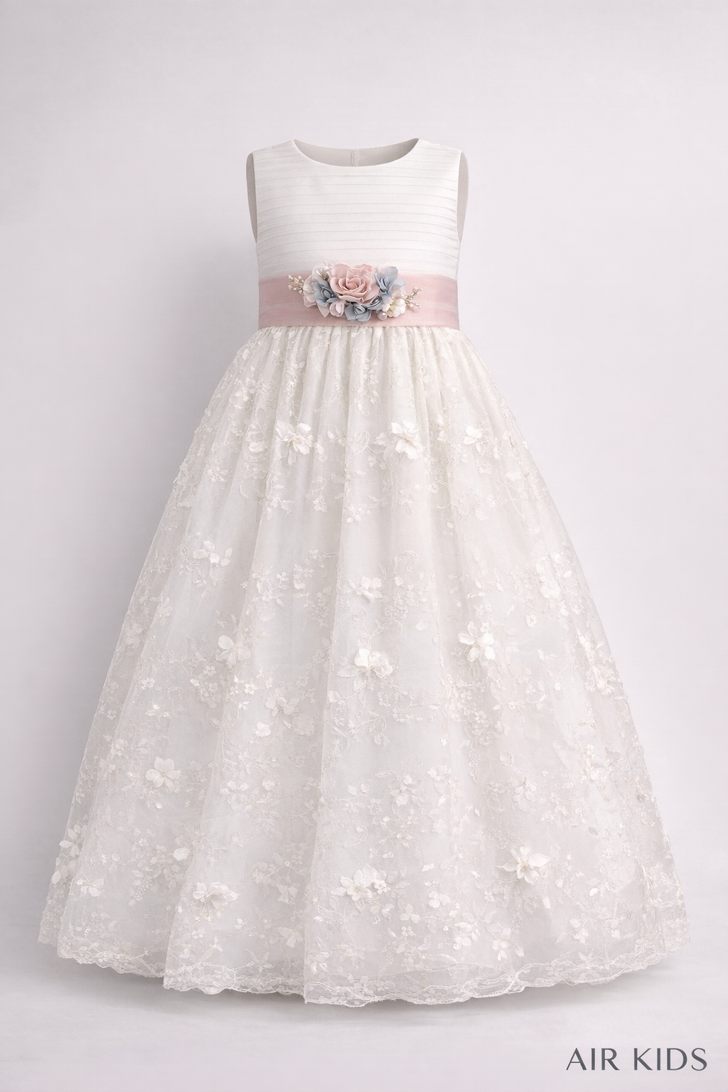 Vestido de Primera Comunion para Niña 23-414 Talla 10 Años