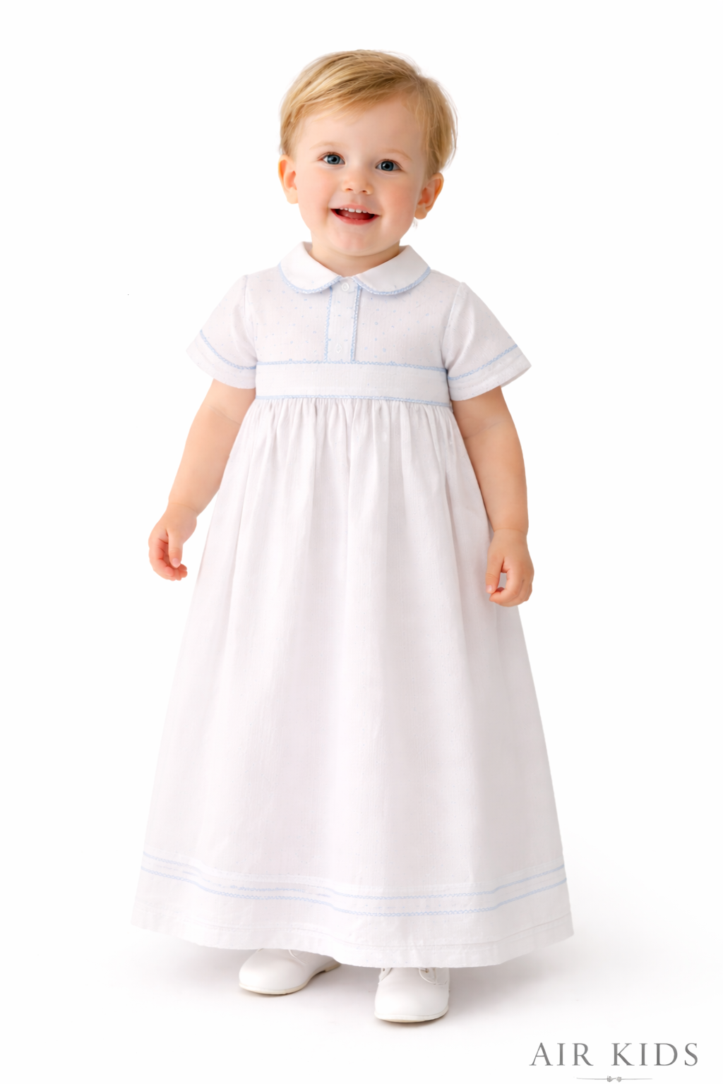 Ropon para Bautizo para Niño 24-208 Talla 18 Meses