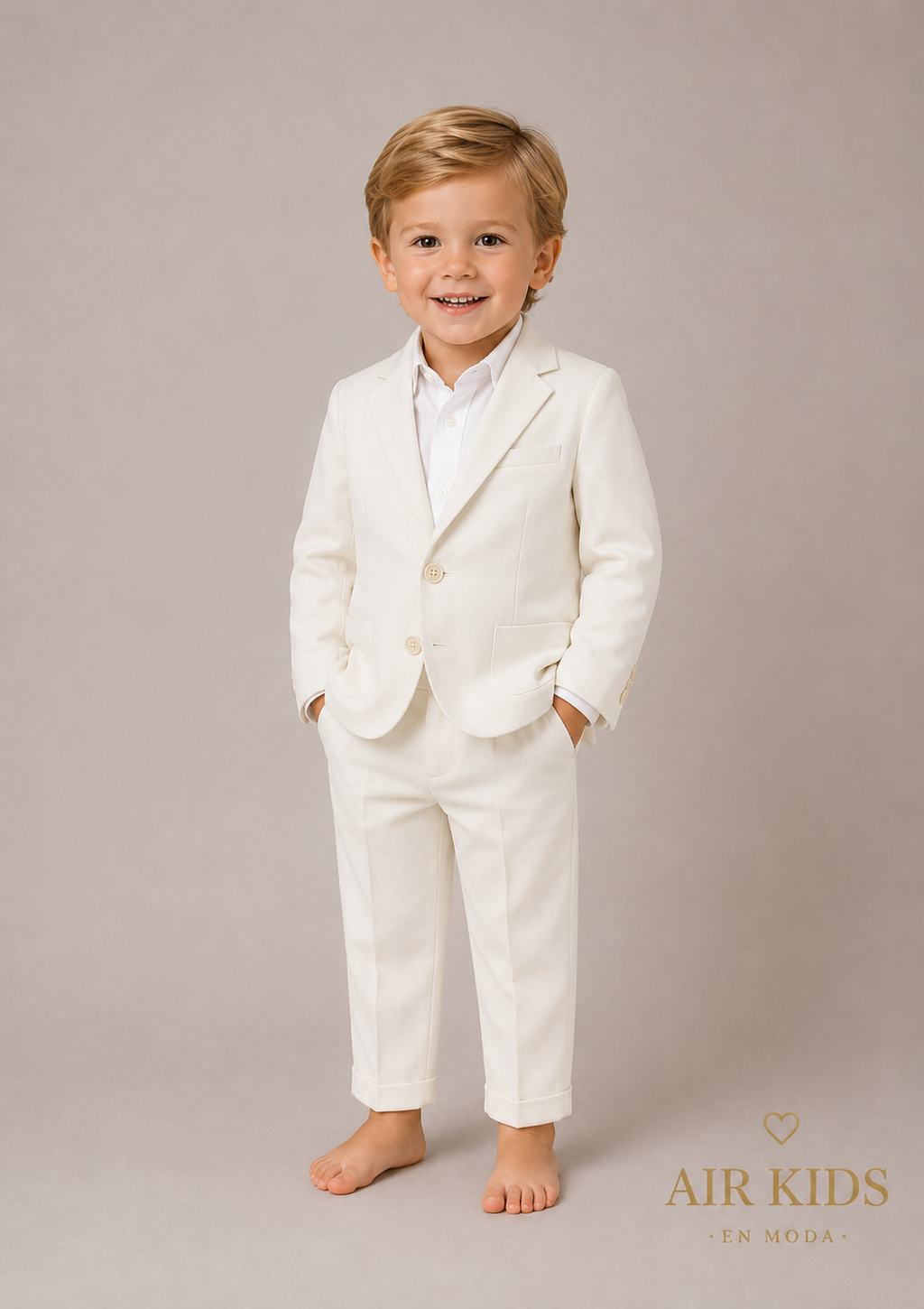 Traje para niños