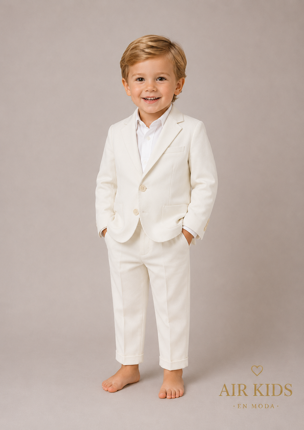Traje para niños
