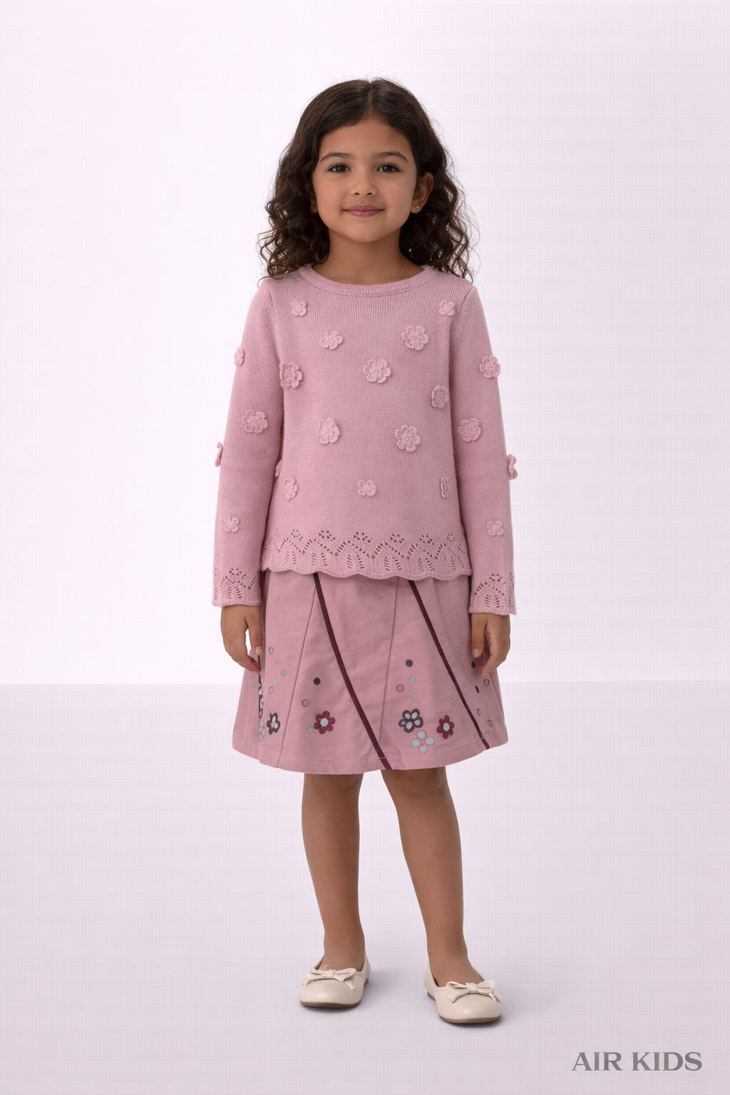 Conjunto para Niña Puebla Deuxpardeux KS143 Talla 6 Años